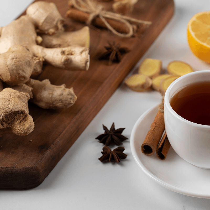 Chá de frutas e especiarias